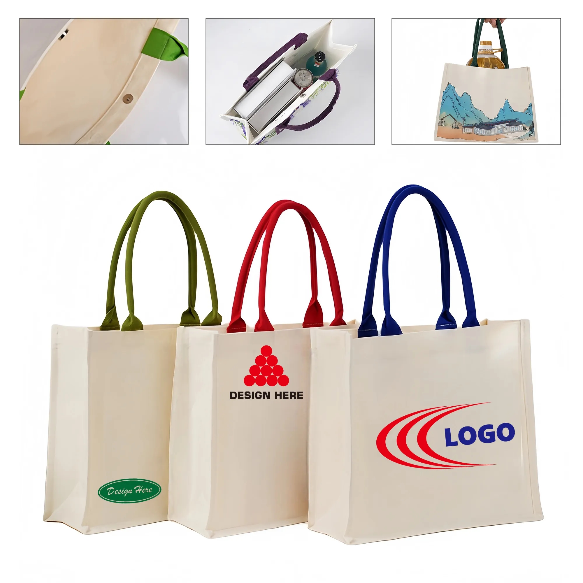 Large-capacity waterproof, environmentally friendly handbag