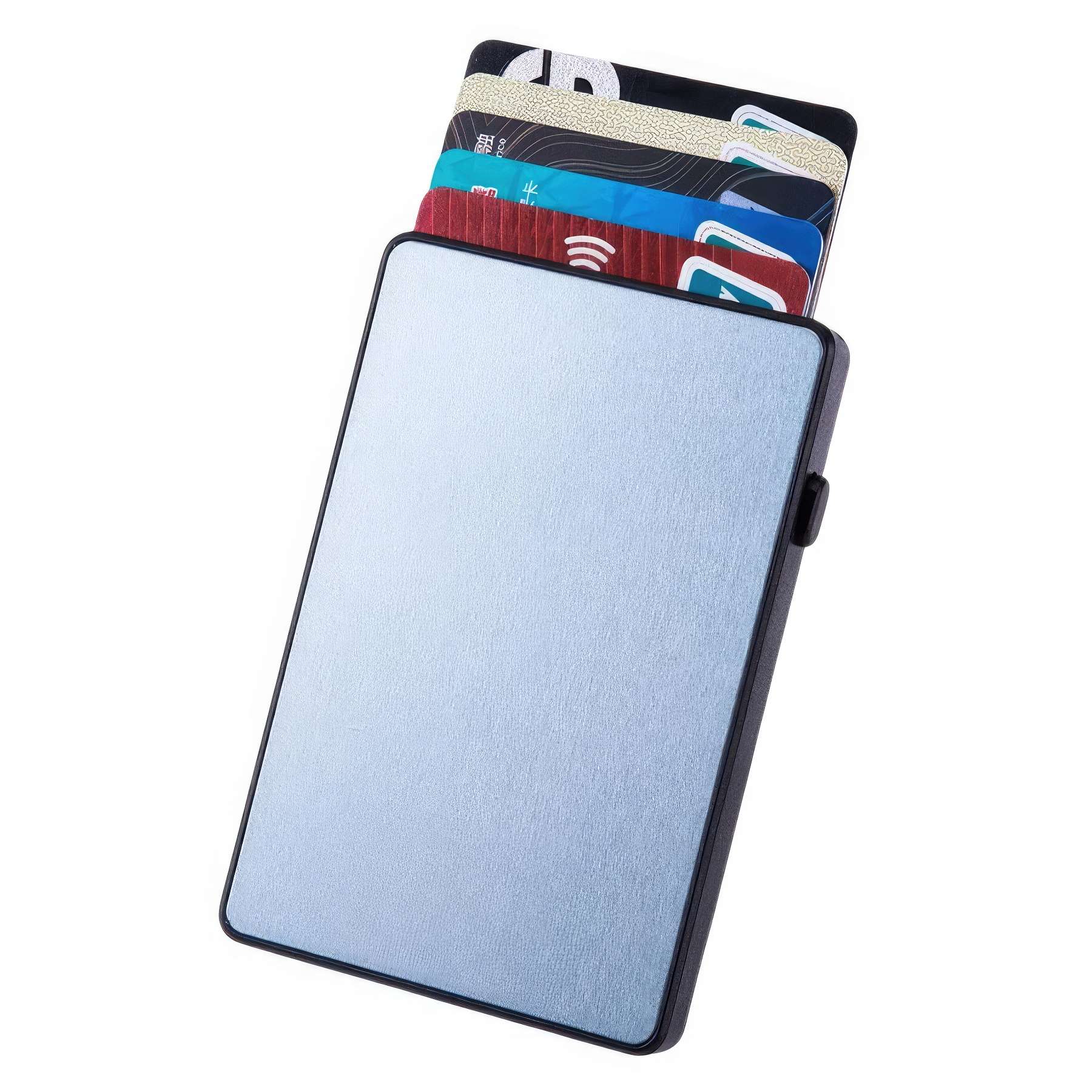 Pop up Card Holder for Men RFID Blocking 3