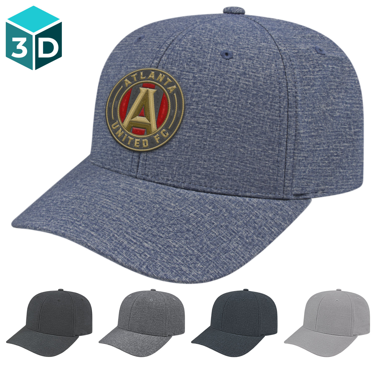 C A Flexfit 110 Melange Snap Back Cap 4