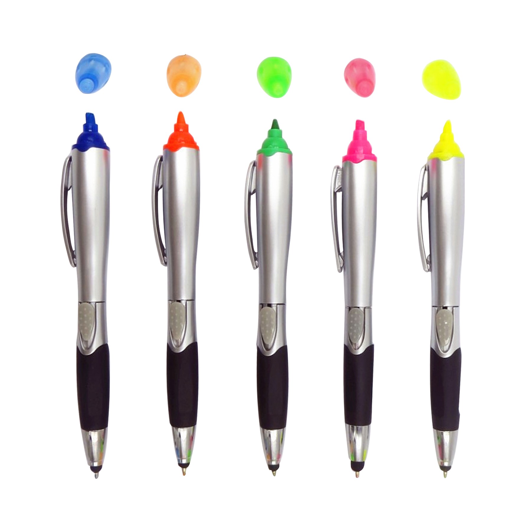 2 Side Highlighter Pen With Stylus 4