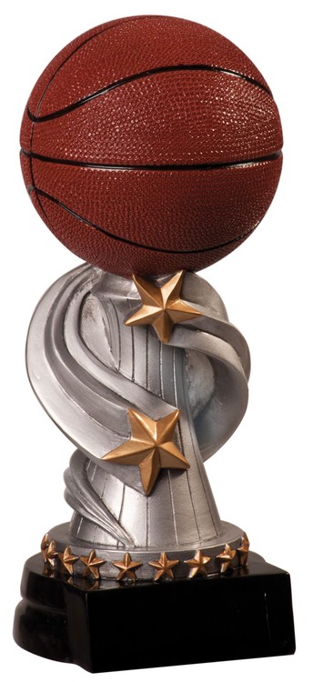 Basketball Encore Resin Award 7" 2