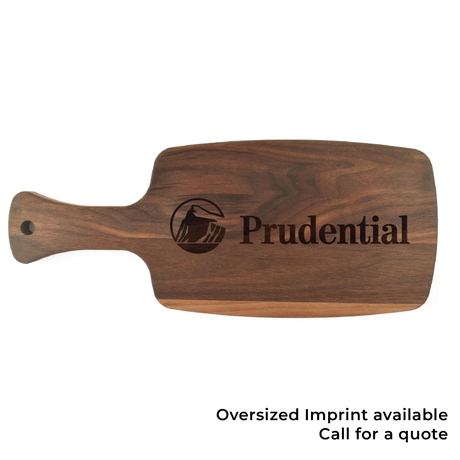 6" x 14 1/2" Walnut Paddle Cutting Board 6