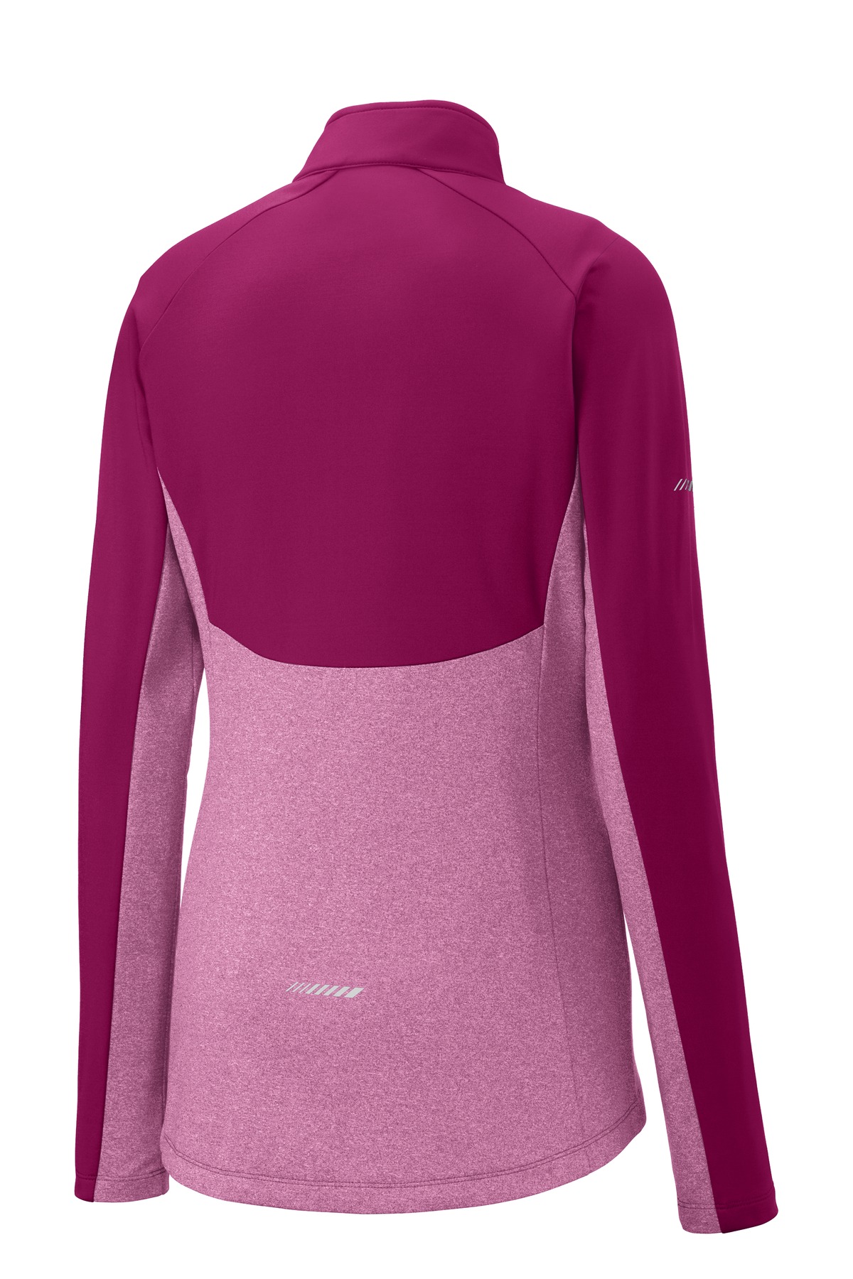 Sport-Tek Women's Sport-Wick Stretch Contrast 1/4-Zip Pullover. LST854 34