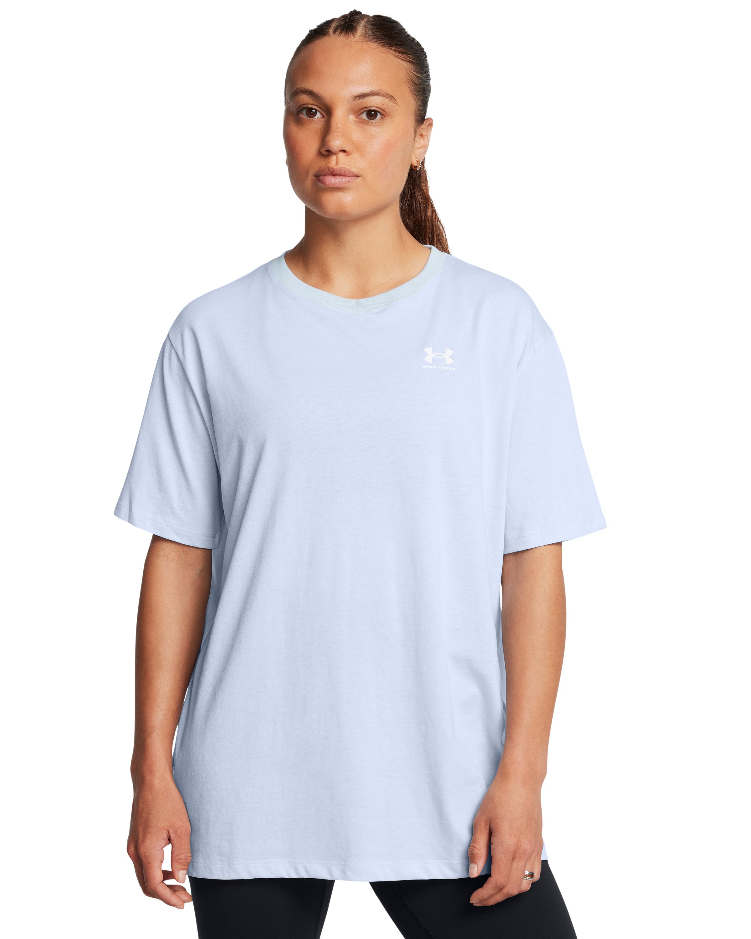 UA BF Logo Women's Oversized Short Sleeve 4