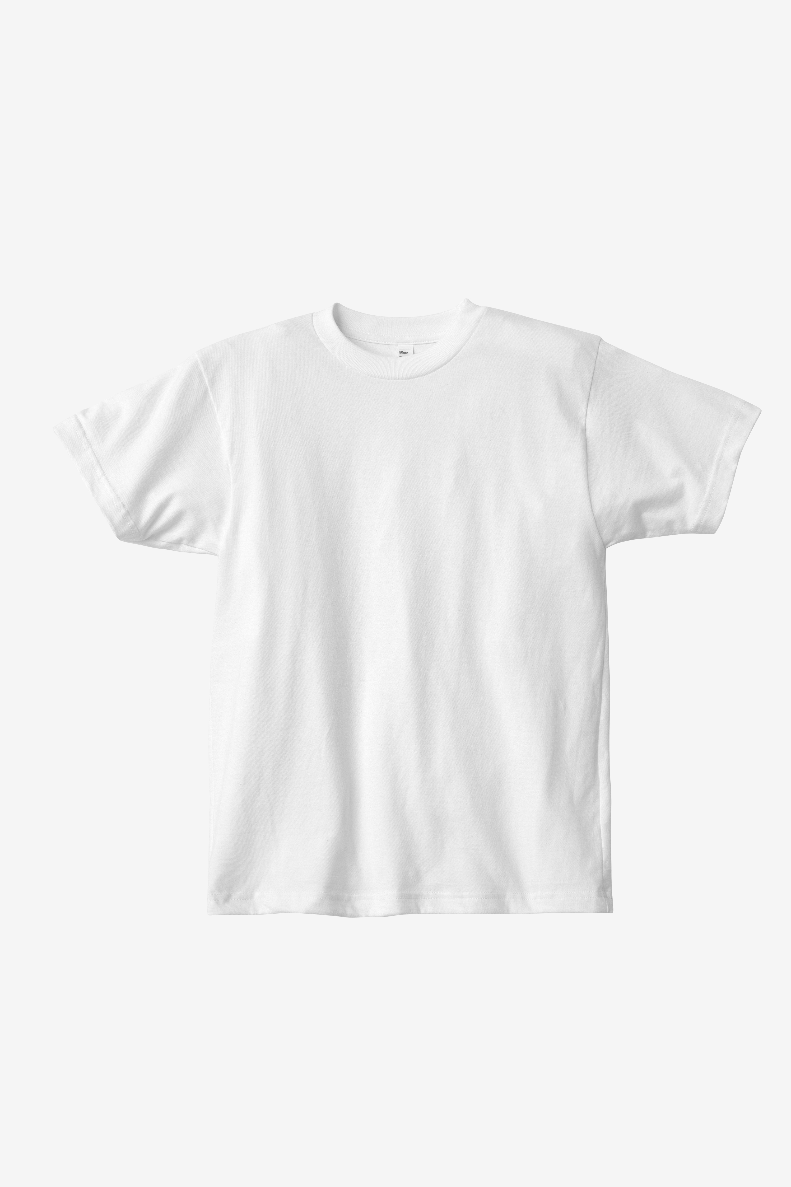 6.0oz Crew Neck Heavy Combed Cotton T-Shirt 6