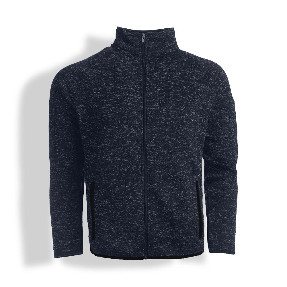 Men's Full Zipper Sweater Fleece Jacket 8.5 Oz 7