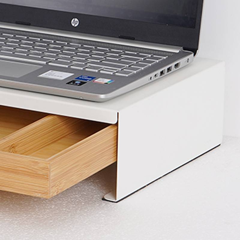 Ergonomic Monitor Stand Riser w/ Drawer 8