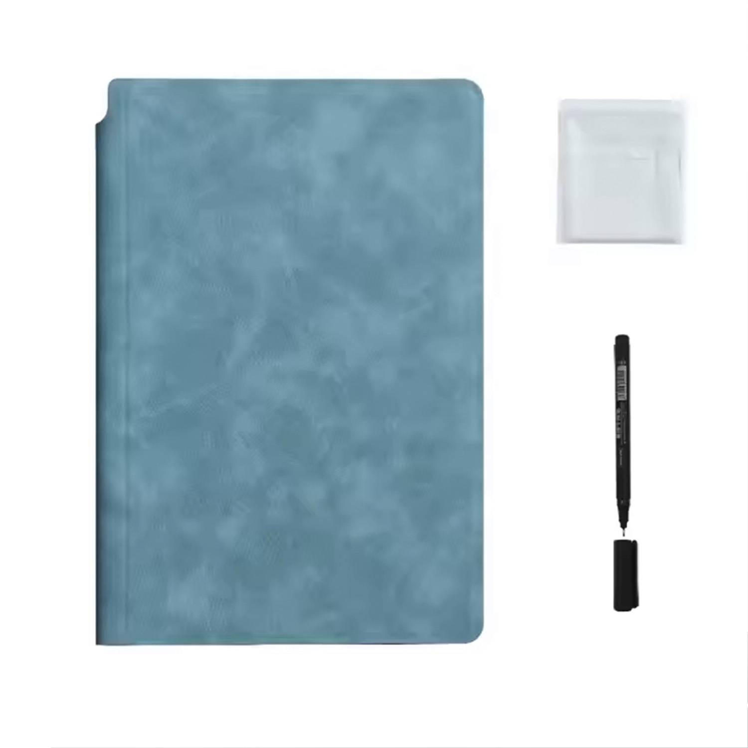 A5 Erasable Memo Board - Leather Notepad for Desk & Office 14