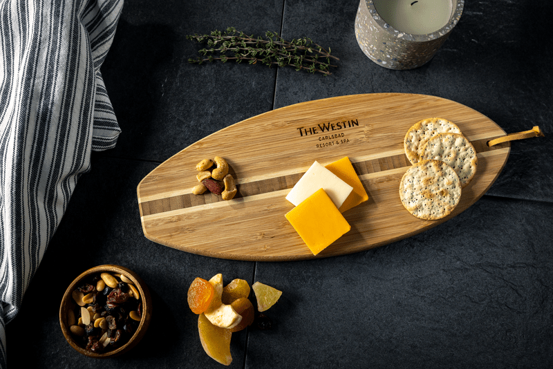 Lil' Surfer Bamboo Cutting Board 41