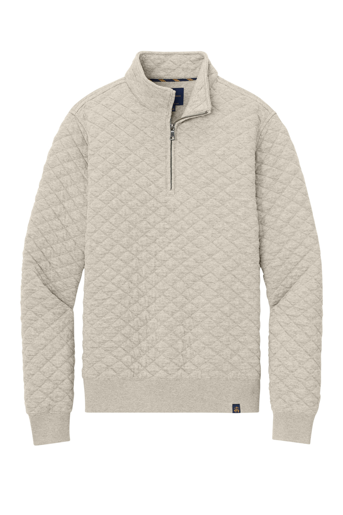Brooks Brothers Diamond Quilt 1/4-Zip BB18212 3
