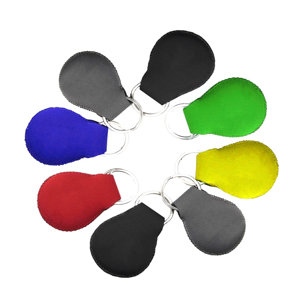 Round Neoprene Floating Key Tags 3