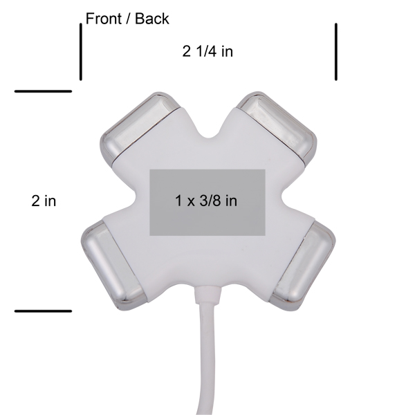 Hudson 4 Port USB Hub