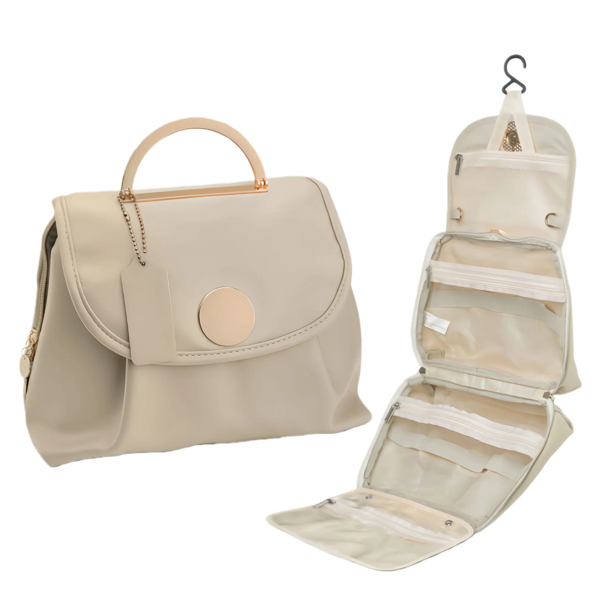 Multi-Functional Waterproof Hanging Toiletry Cosmetic Bag 6