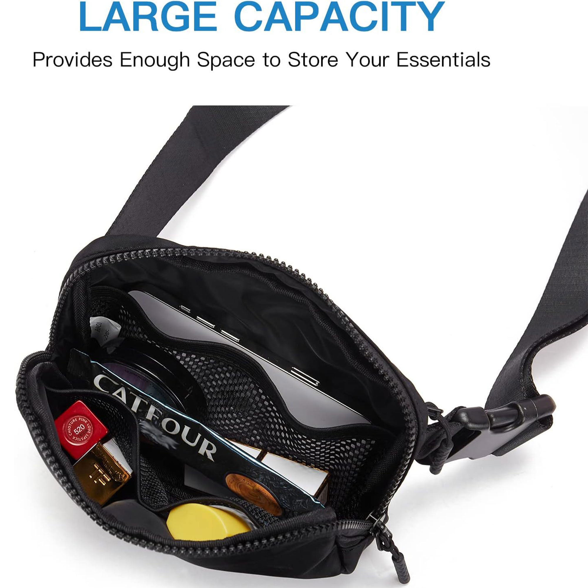 Crossbody Fanny Pack with Adjustable Strap 4