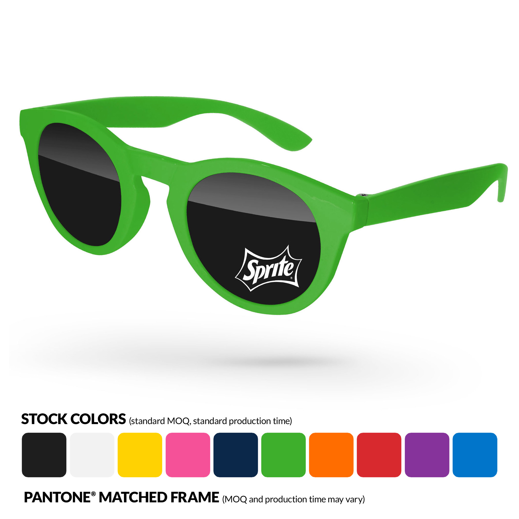 Andy Sunglasses w/ Corner Lens Imprint 15