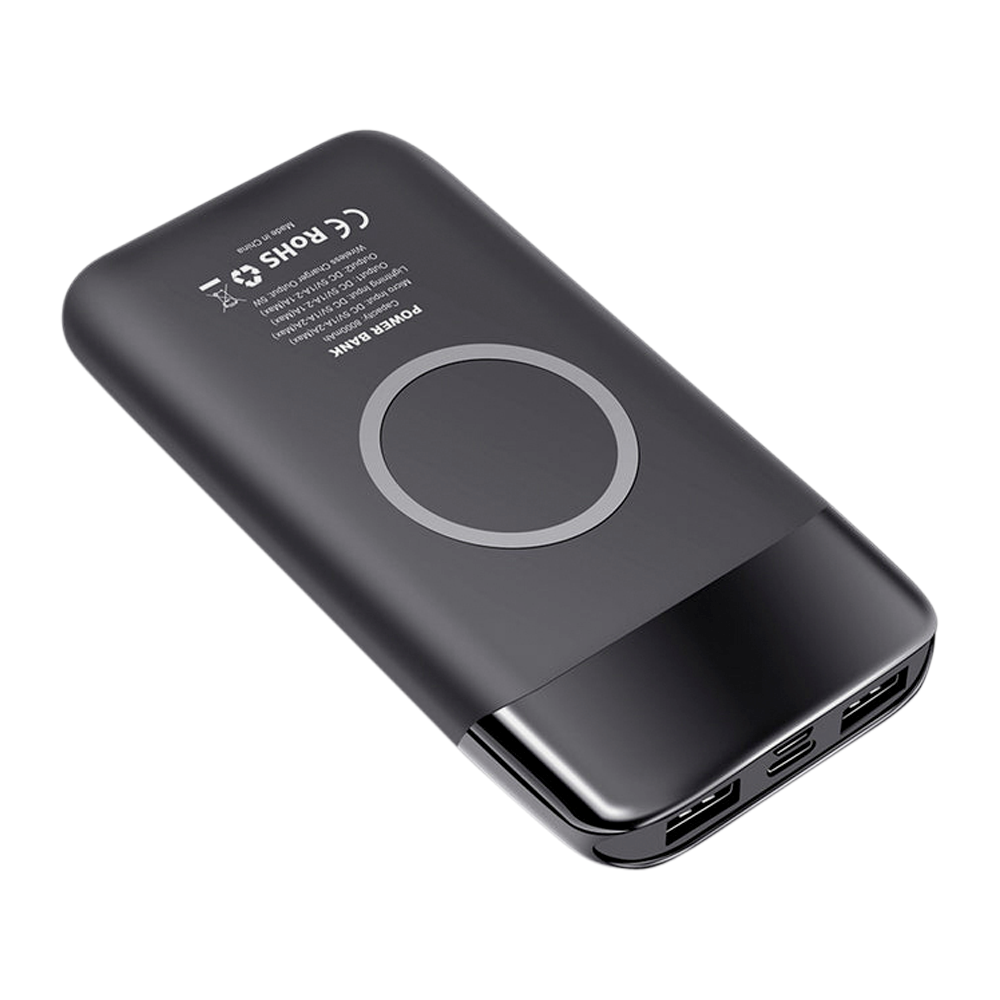 LED Display Hybrid Qi Charger 4