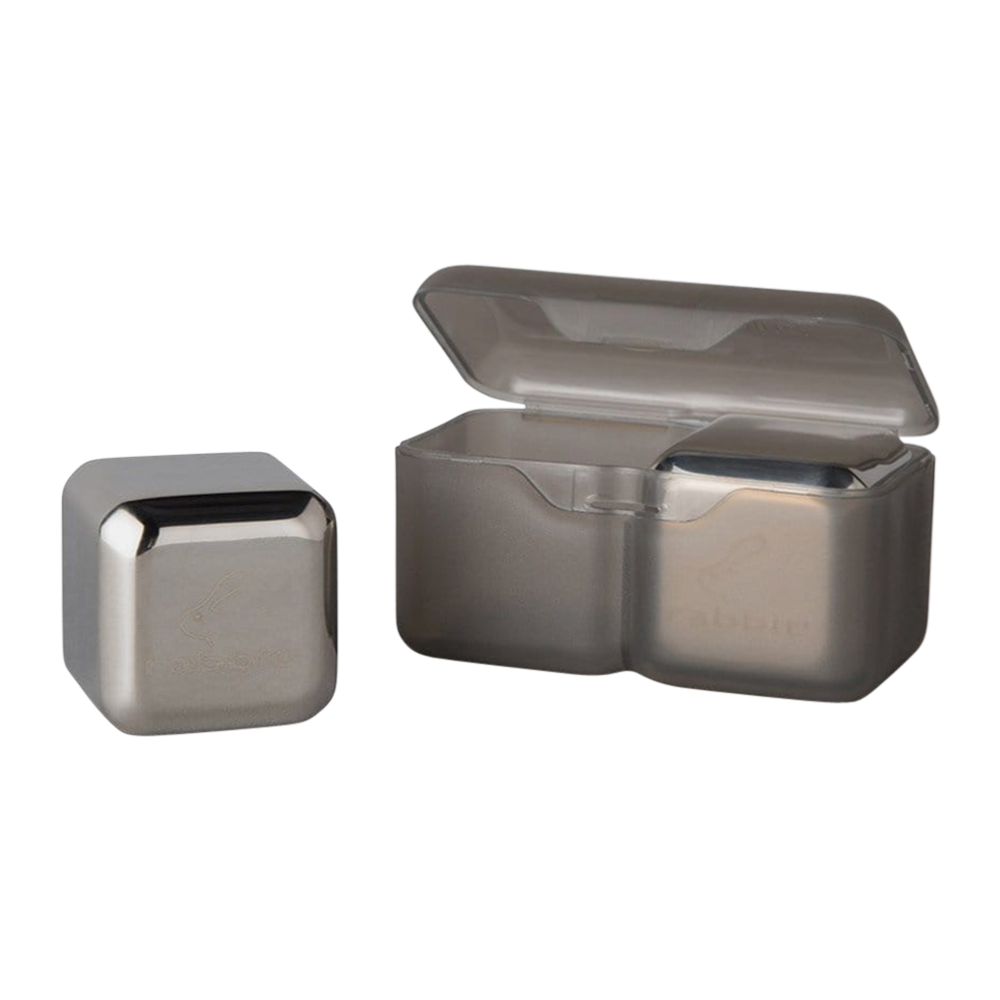 Jumbo Stainless Steel Ice Cubes (Set of 2) 5