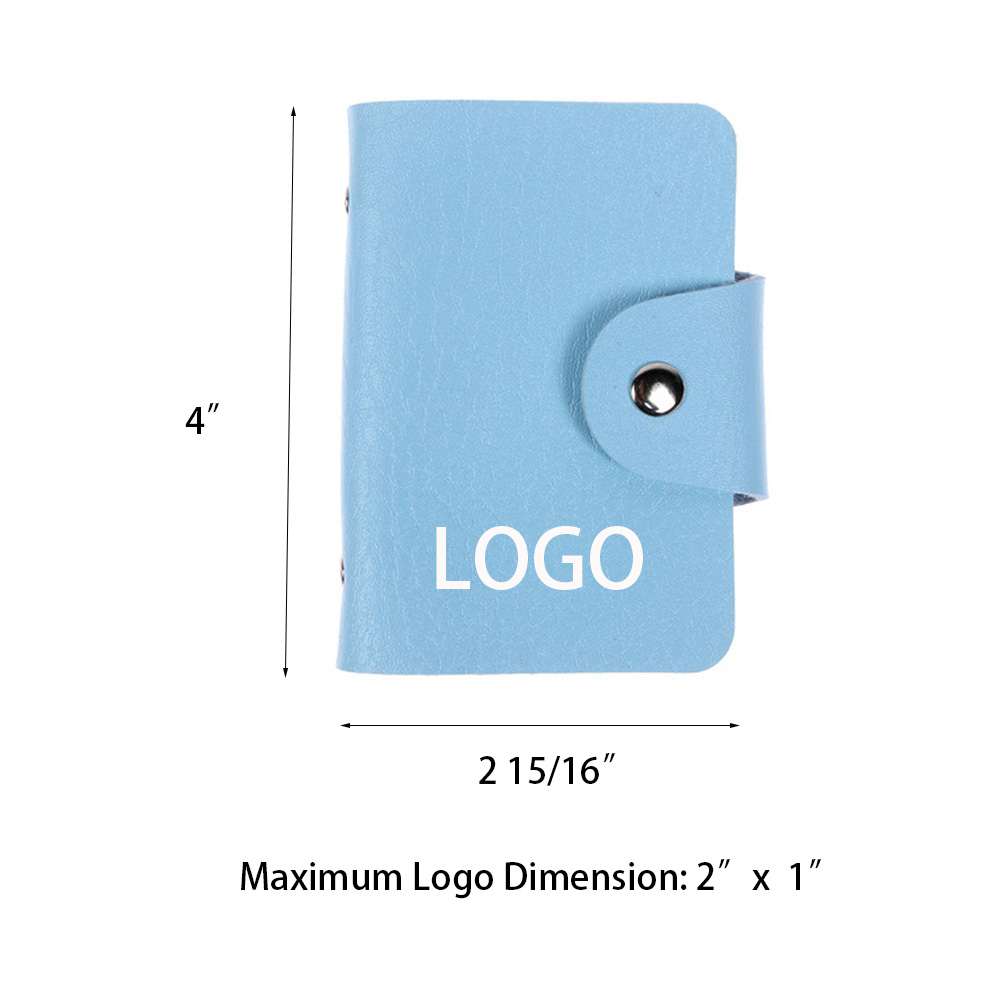 PU Leather Business Card Holder 4