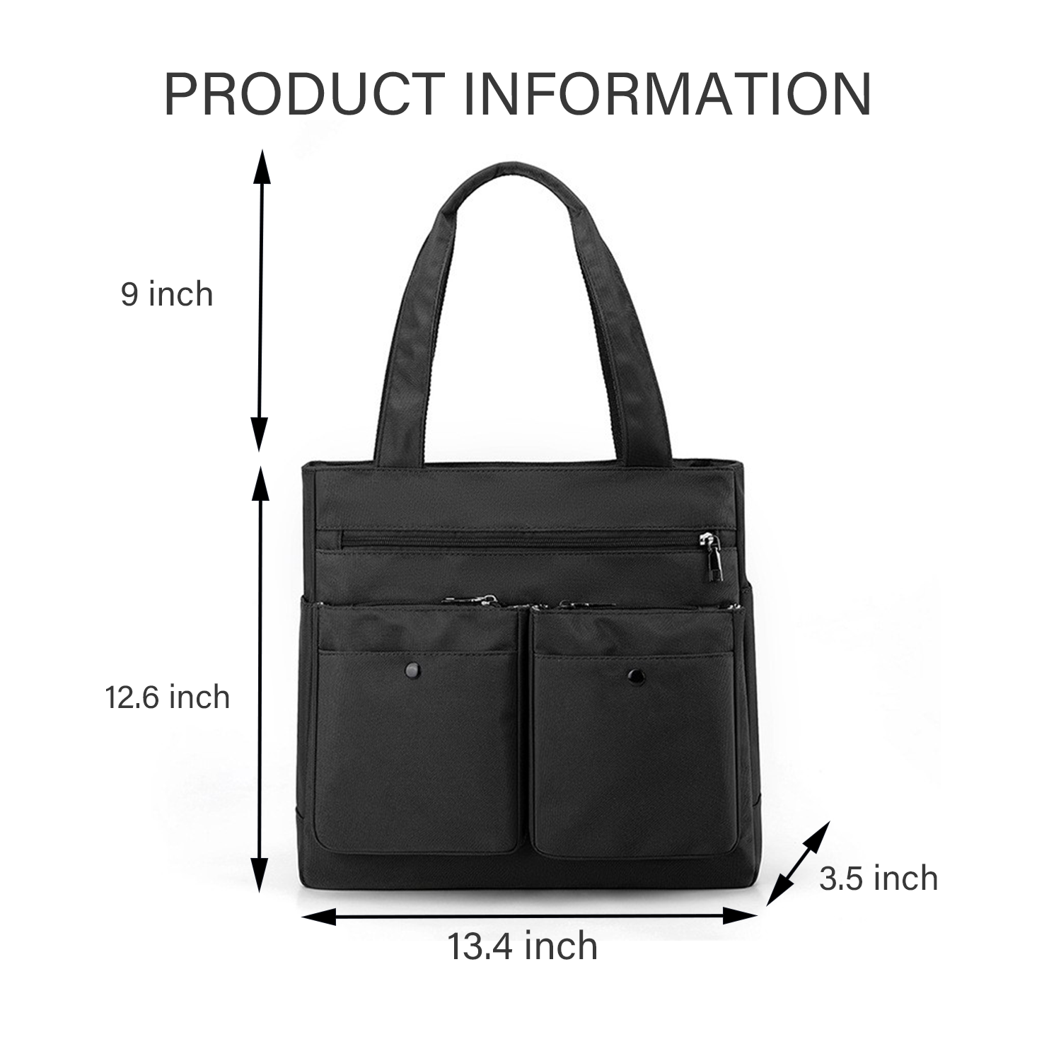 Waterproof Nylon Multi Pocket Shoulder Bags 1
