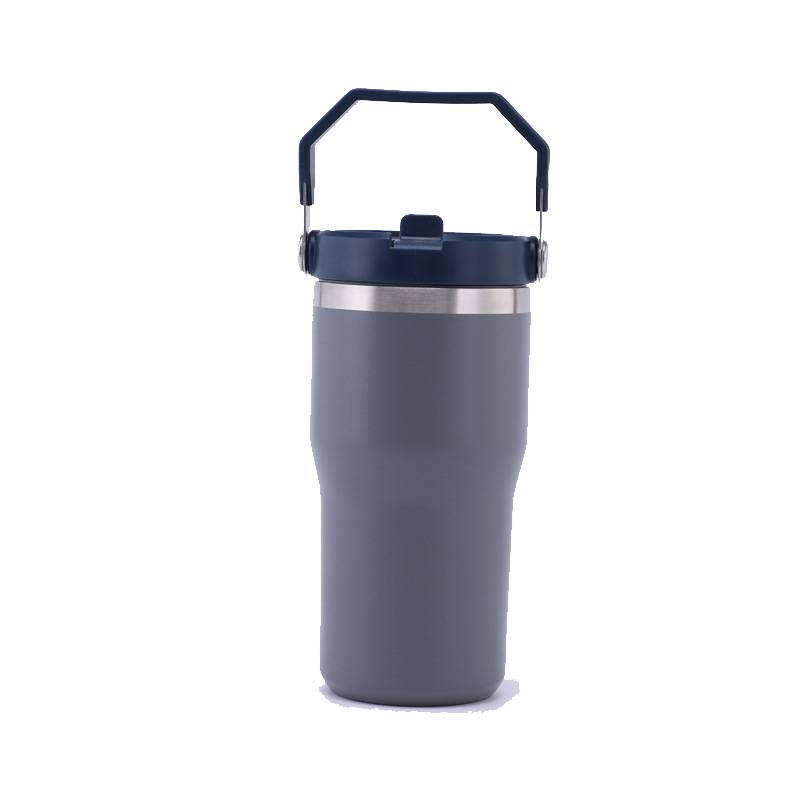 20 Oz Stainless Steel Tumbler With Straw 3