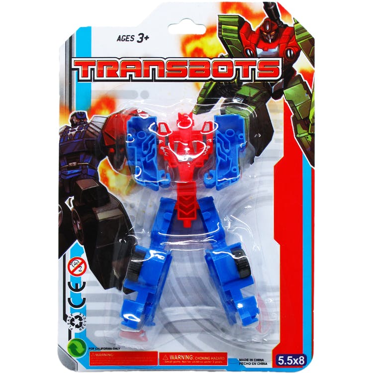Transbots Action Figures - Assorted 4" 2