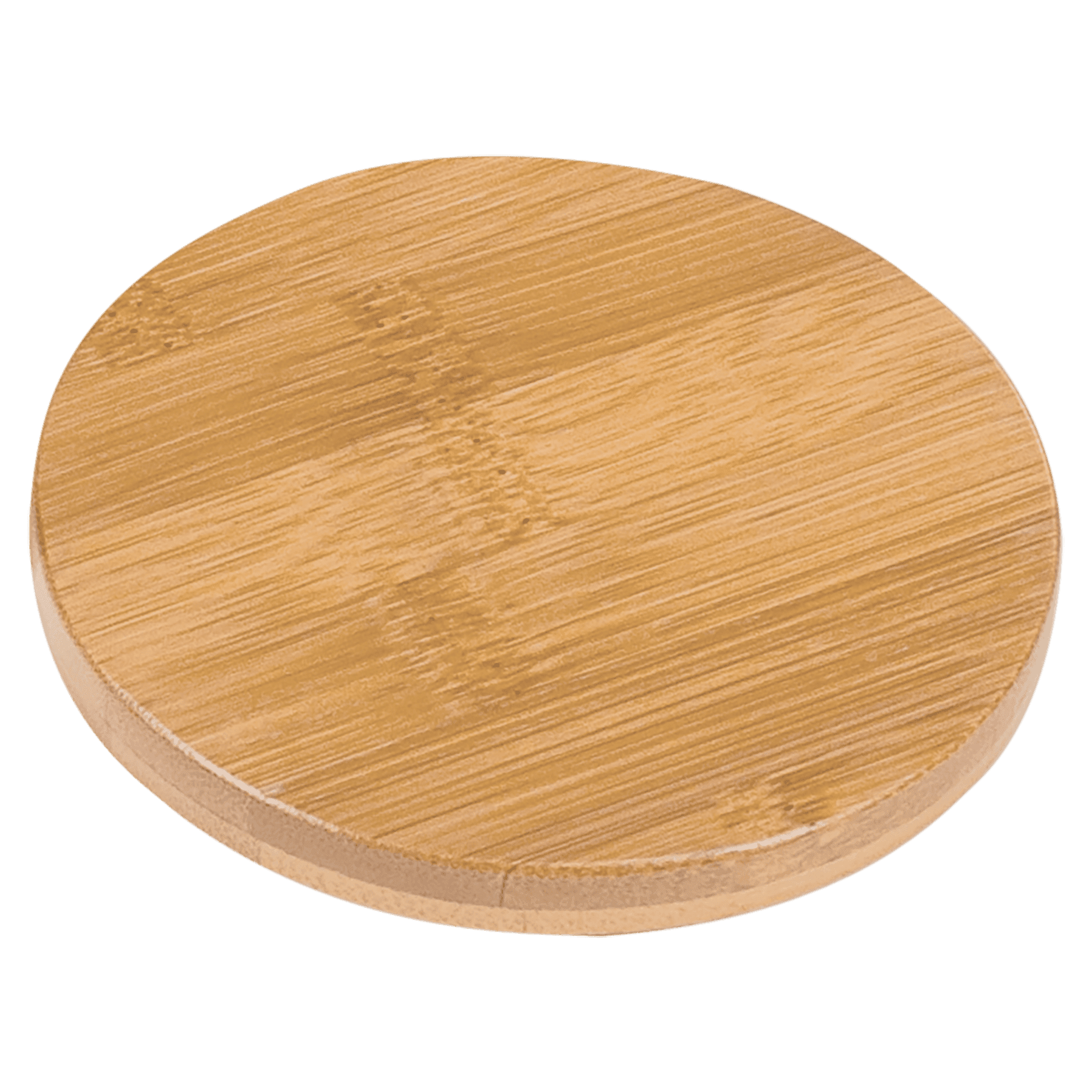 3 1/2" Round Bamboo Coaster 3