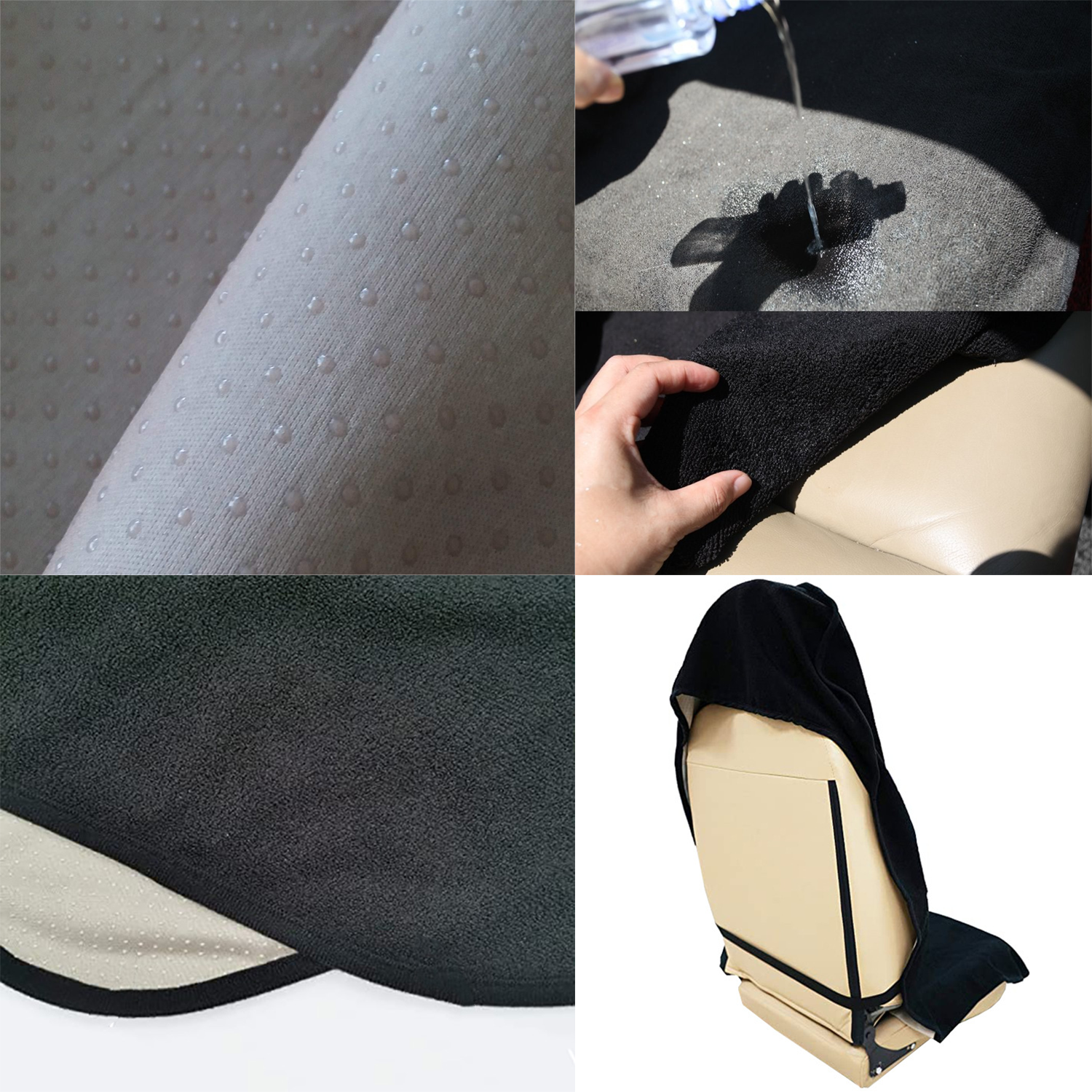 Waterproof and antislip car seat mat 3