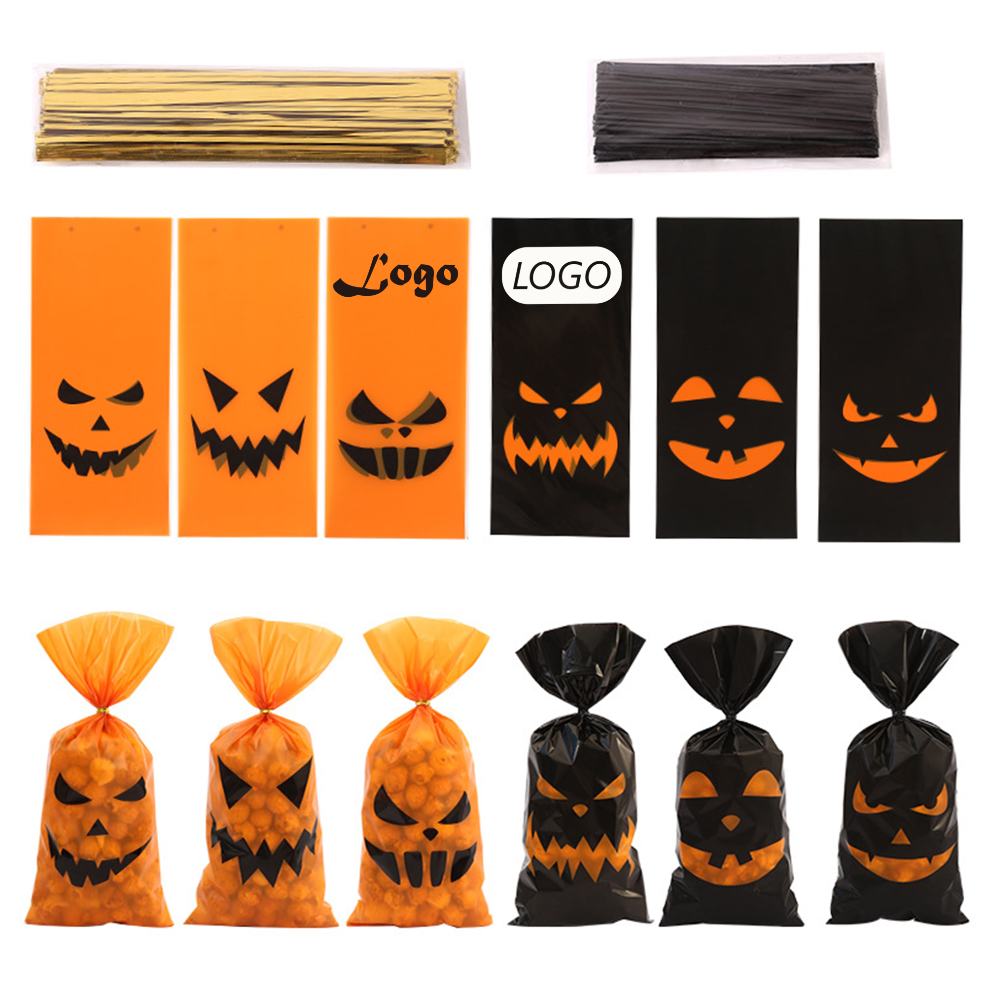 Festive Pumpkin Favor Bag 4