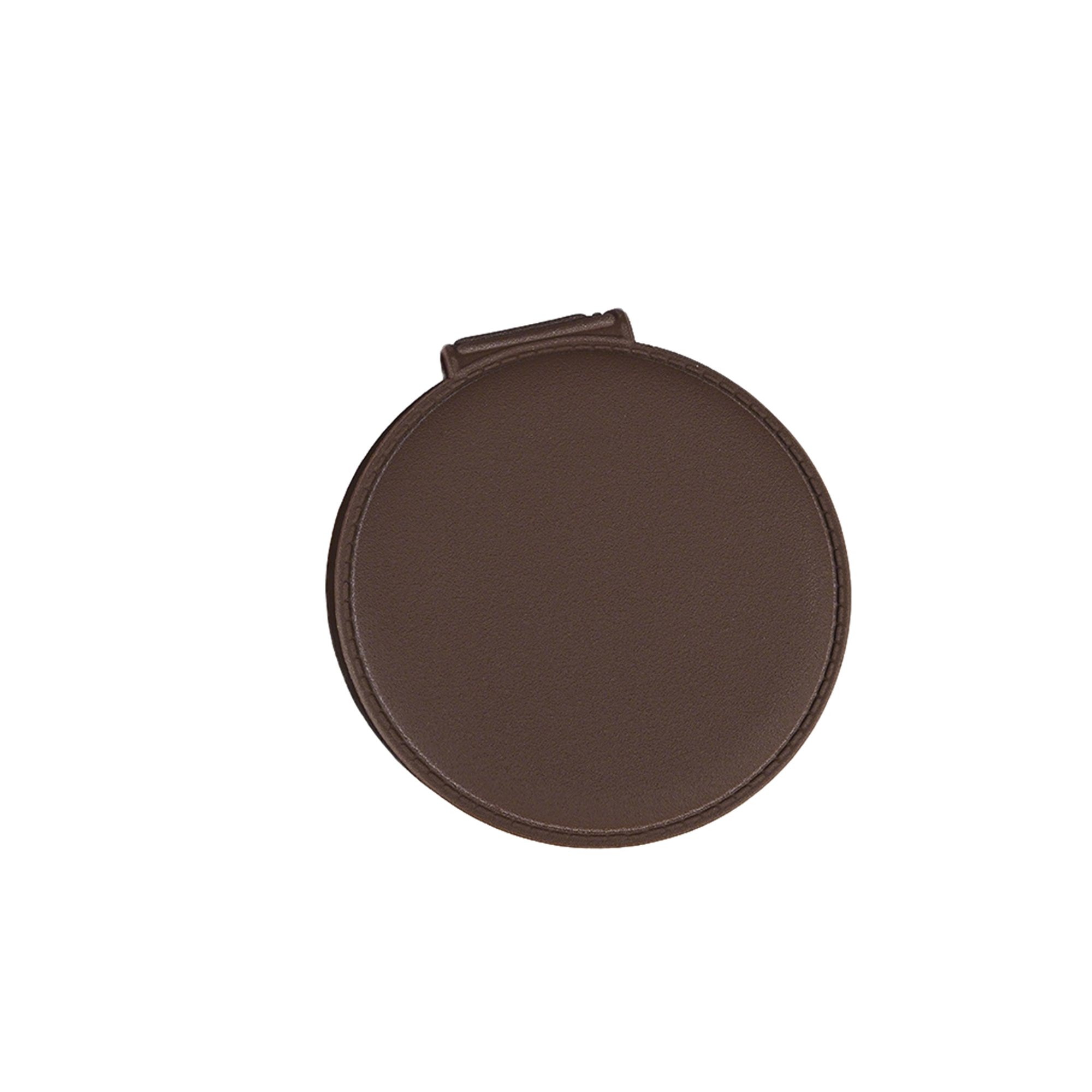 Polyurethane Covered Double Sided Compact With Magnification 3.35" Diameter 10