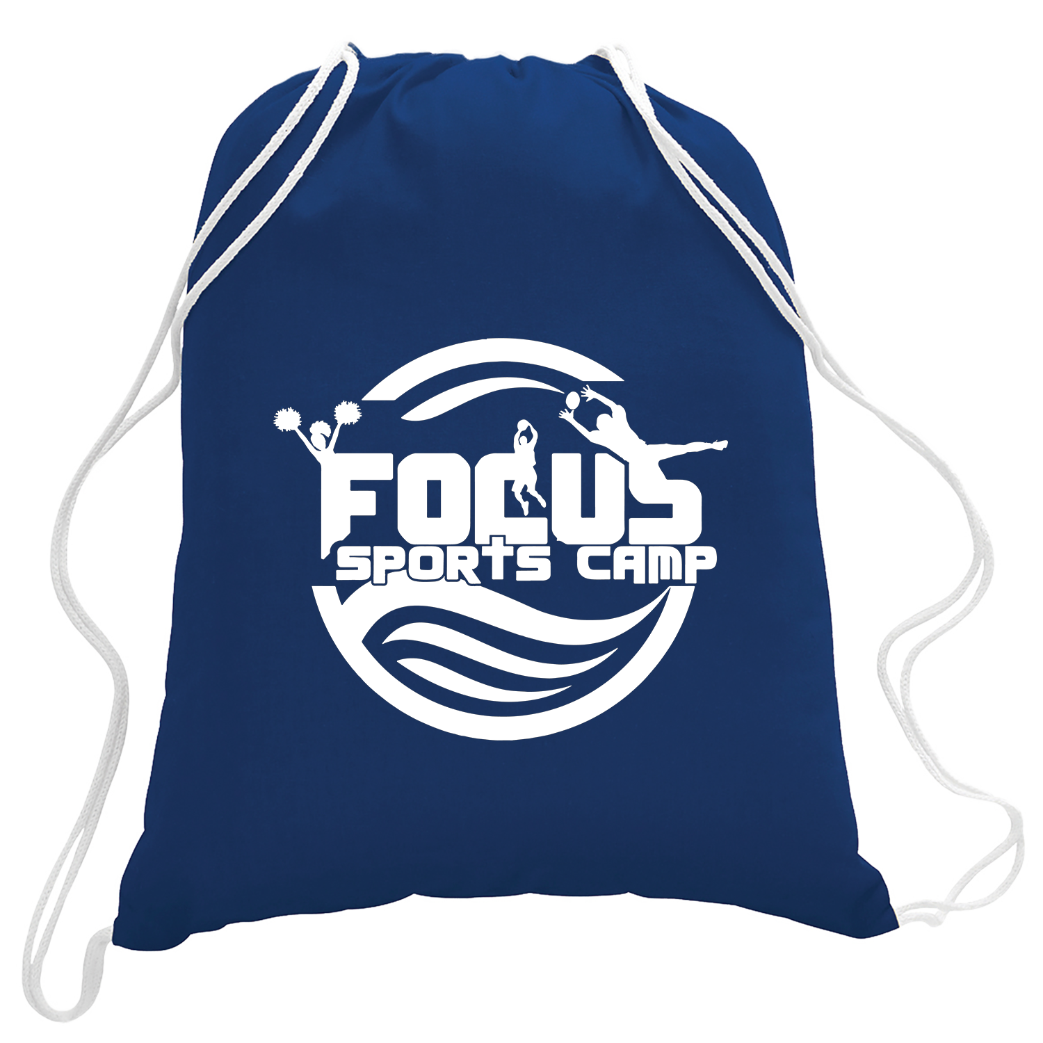 5.5 oz. Cotton Canvas Drawstring Backpack 11