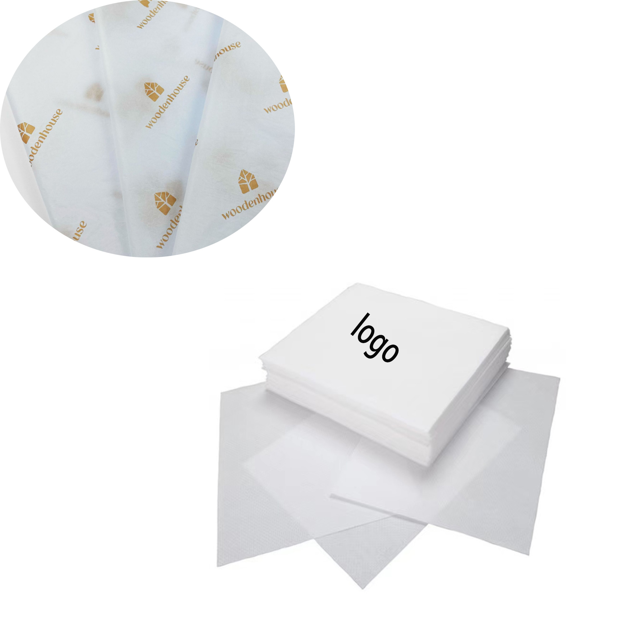 40gsm White Wrapping Paper 2