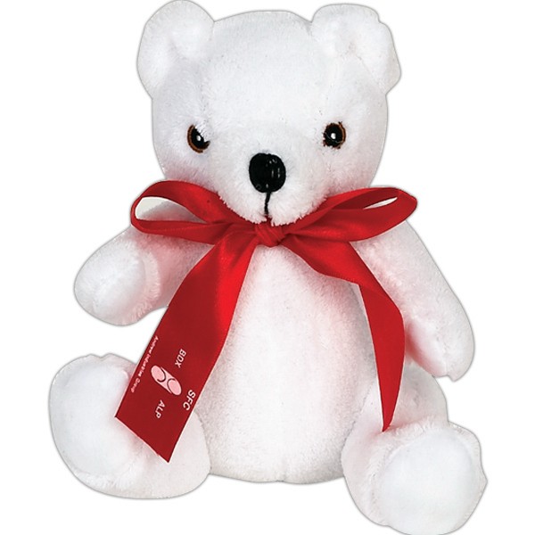 10" Bear with Ribbon 2