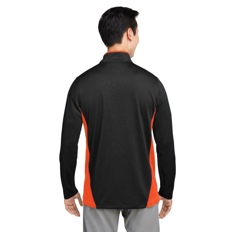 Harriton Men's Flash Snag Protection Plus IL Colorblock Quarter-Zip 2