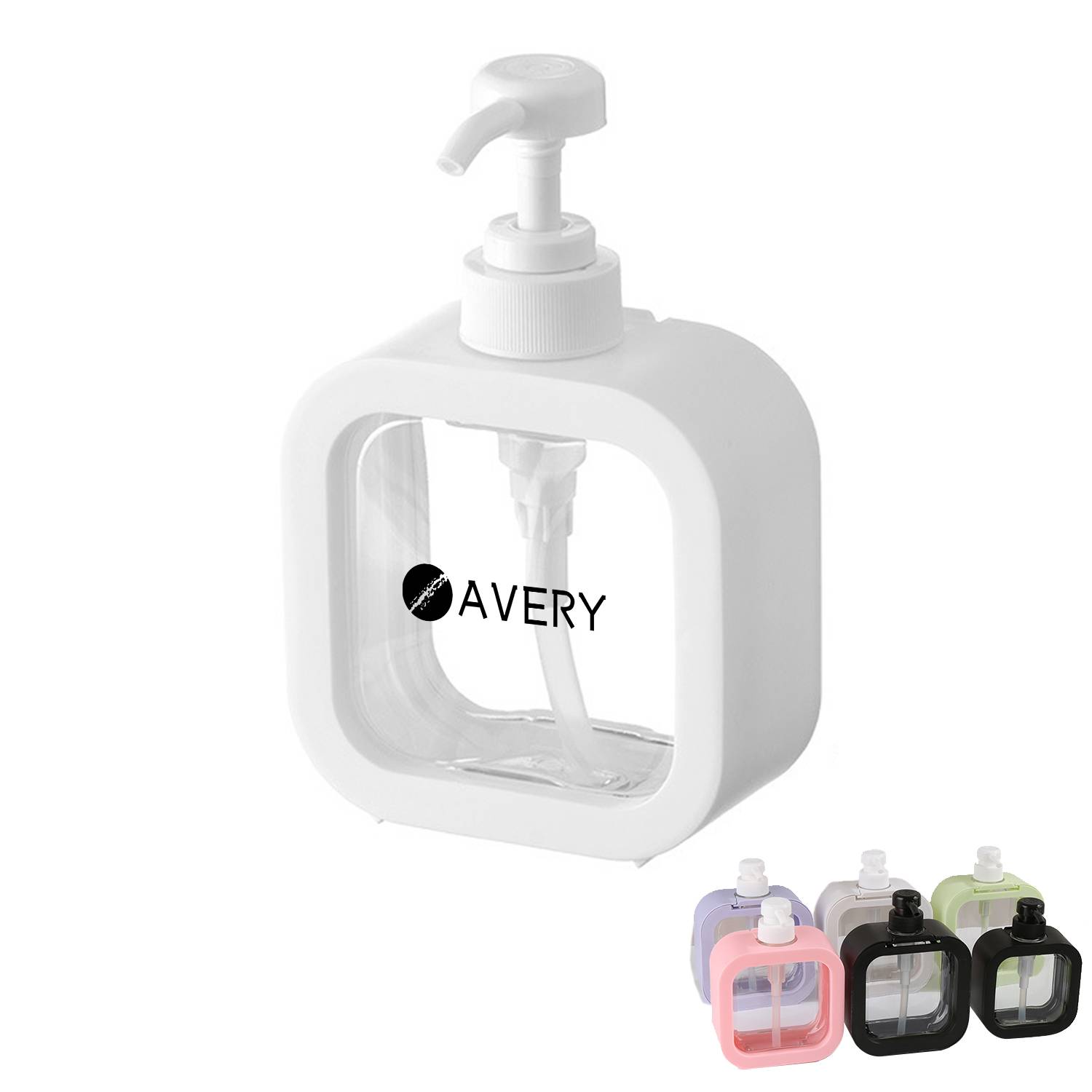 Clear dispenser bottle 2