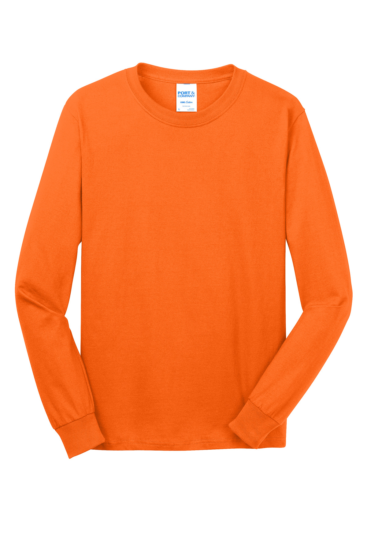 Port & Co Long Sleeve Core Cotton Tee. PC54LS 59