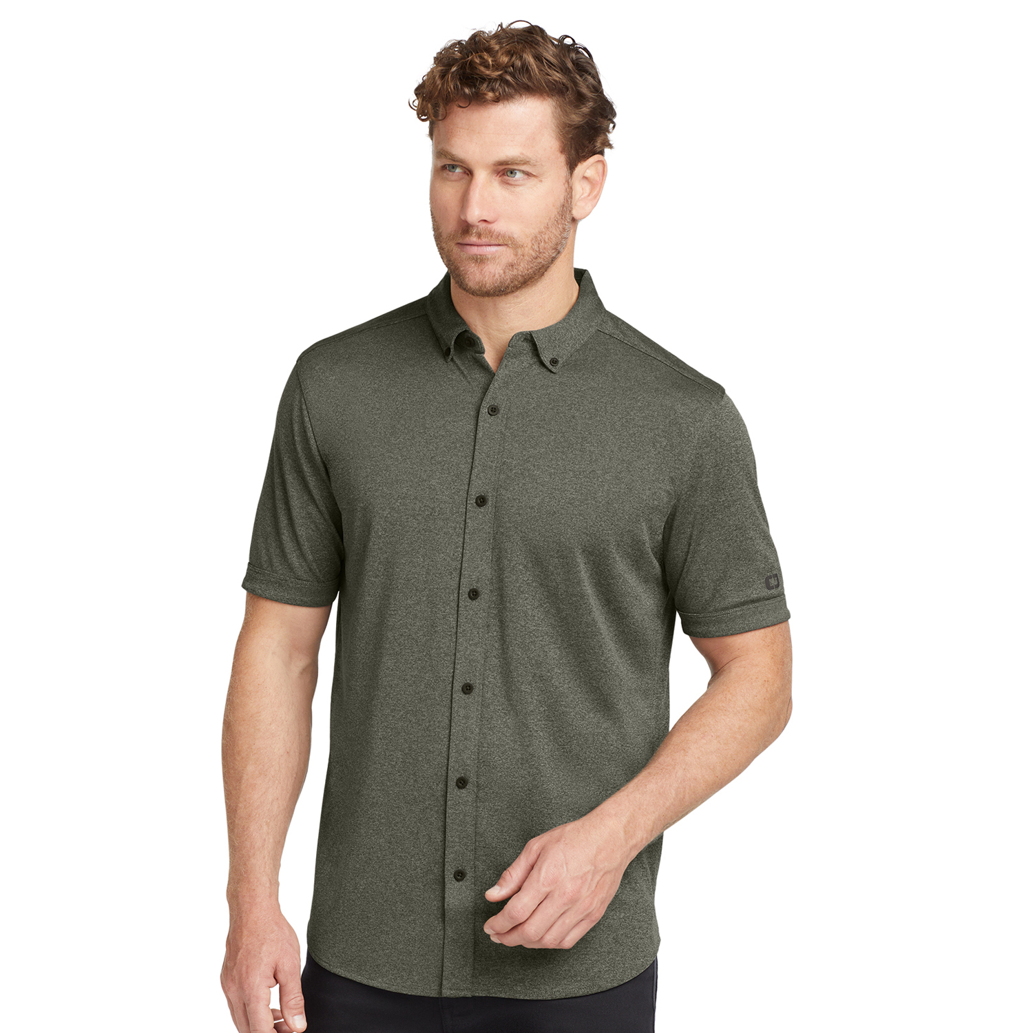 OGIO® Men's Full-Button Polo 3