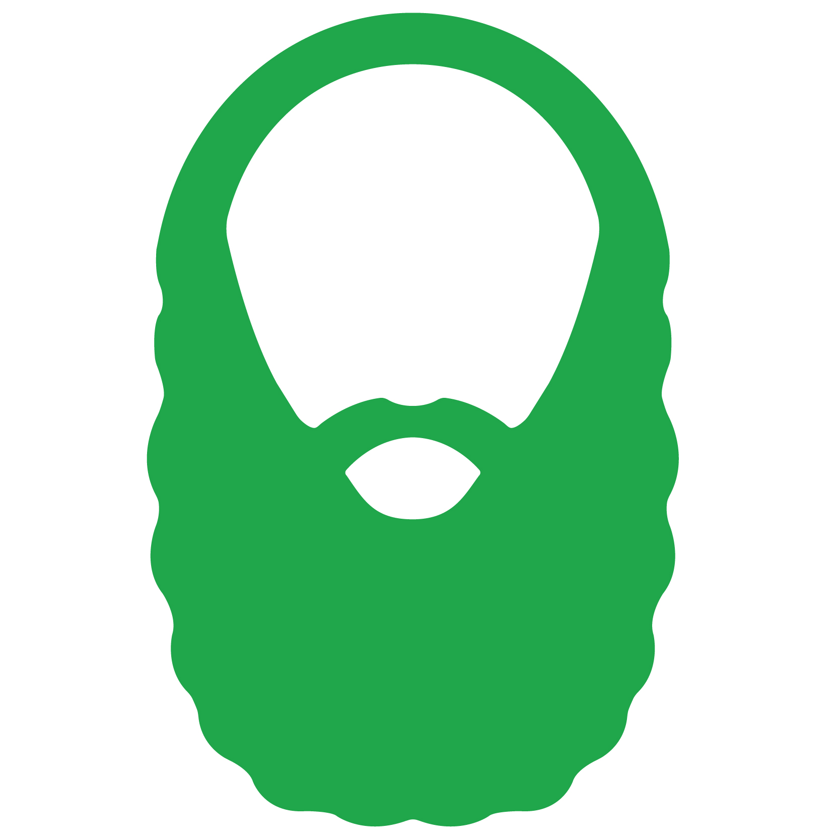 Foam Beard Pullover 12