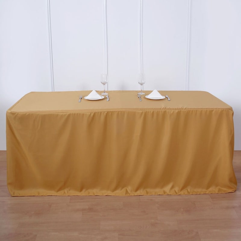 6FT Fitted Trade Show Table Cover - Full Color Imprint 45