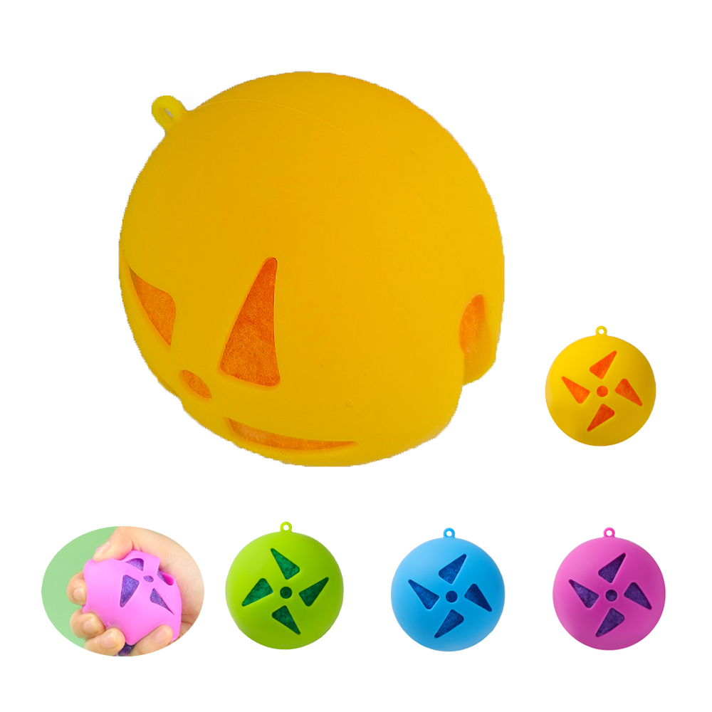 Absorbent plush stress relief ball 12