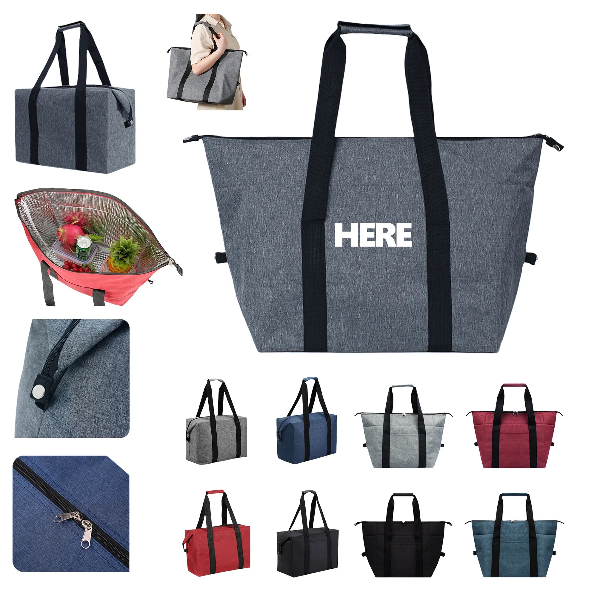 Collapsible Insulated Cooler Tote 3
