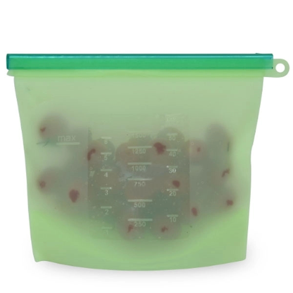 Reusable Silicone Food Storage Bag - 1500ML 3