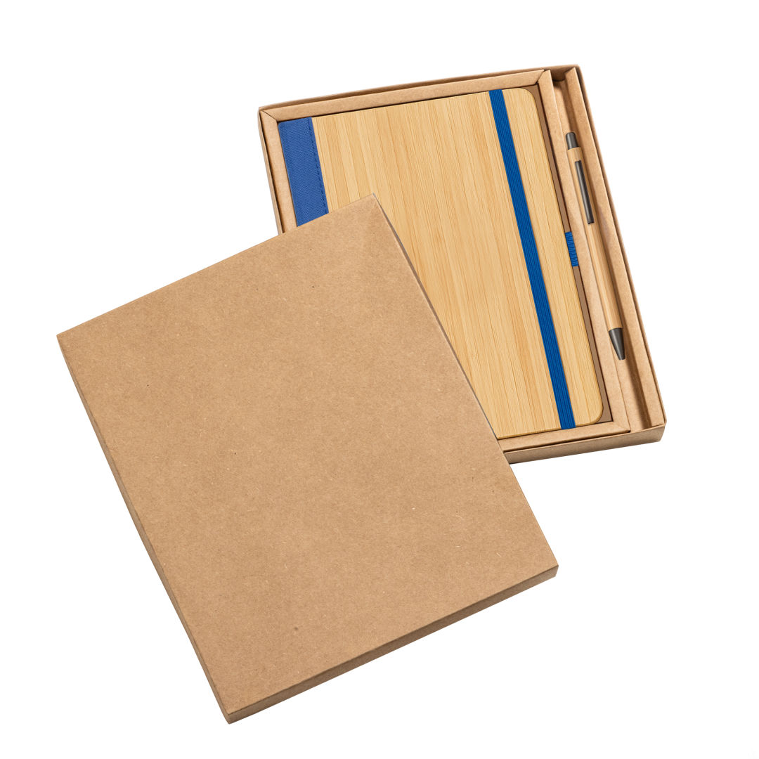 Forleo Bamboo Notebook/Lucky Pen Gift Set 8