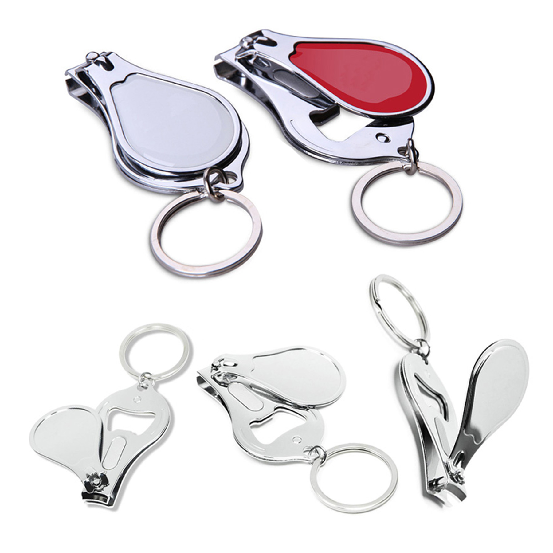 3 In 1 Nail Clipper Keychain 1