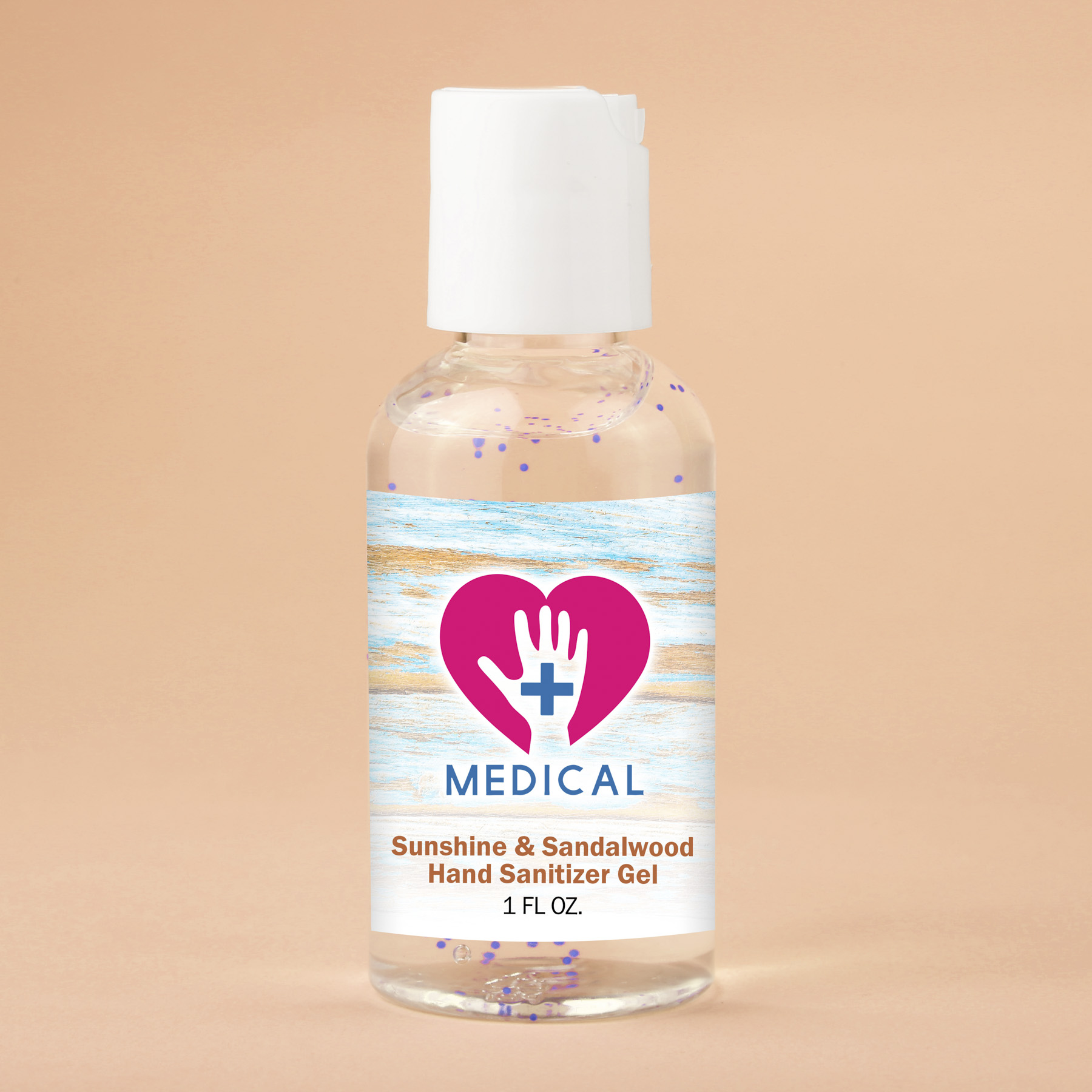 Moisturizing Sanitizer with Beads: 2 oz 5