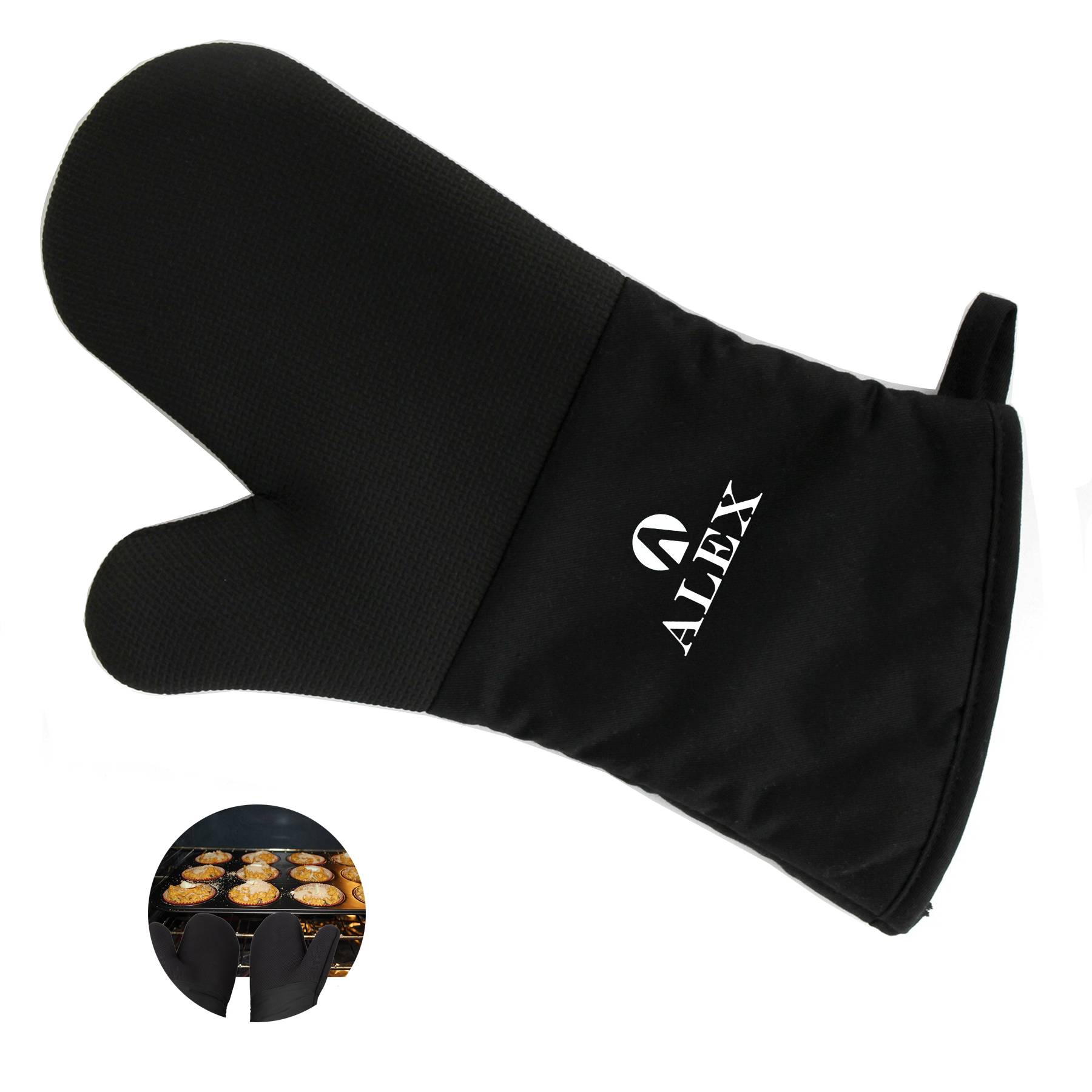 Silicone Kitchen Oven Mitt Glove 2
