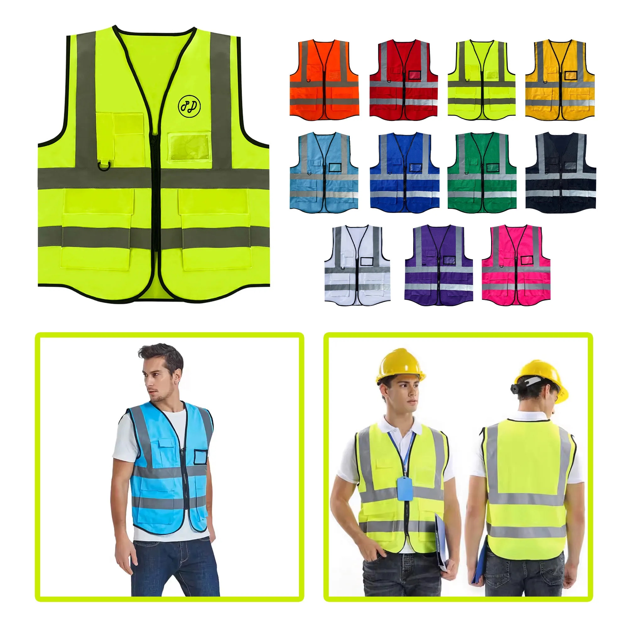 Multi-Functional High-Visibility Safety Vest 4