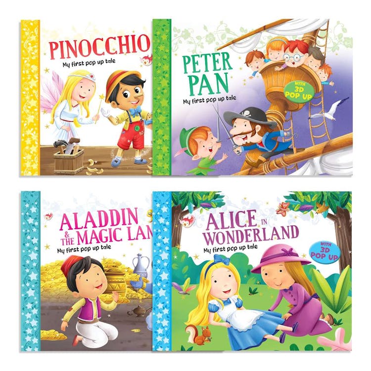 Pop-Up Fairy Tales Books - Assorted Themes 1