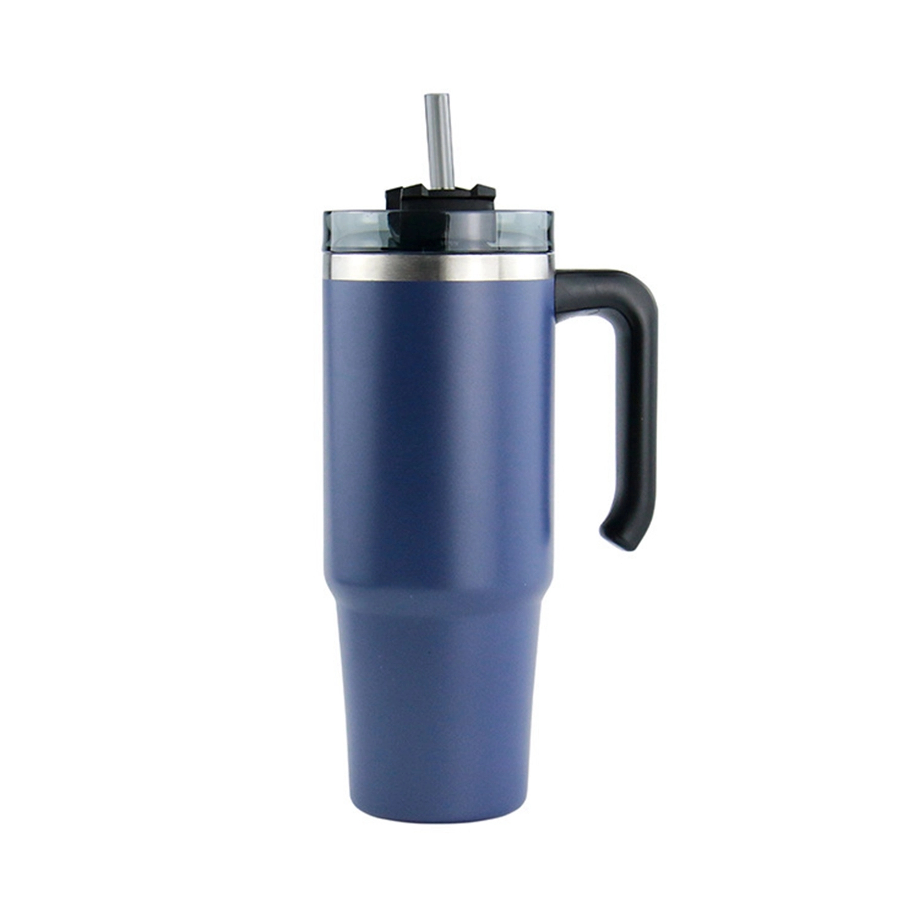 30 Oz. Double Wall Stainless Steel Vacuum Mug with Handle 12