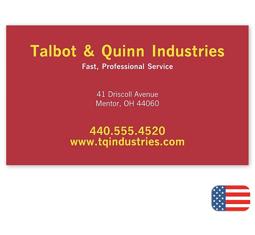 Business Card, Jumbo Magnet 1