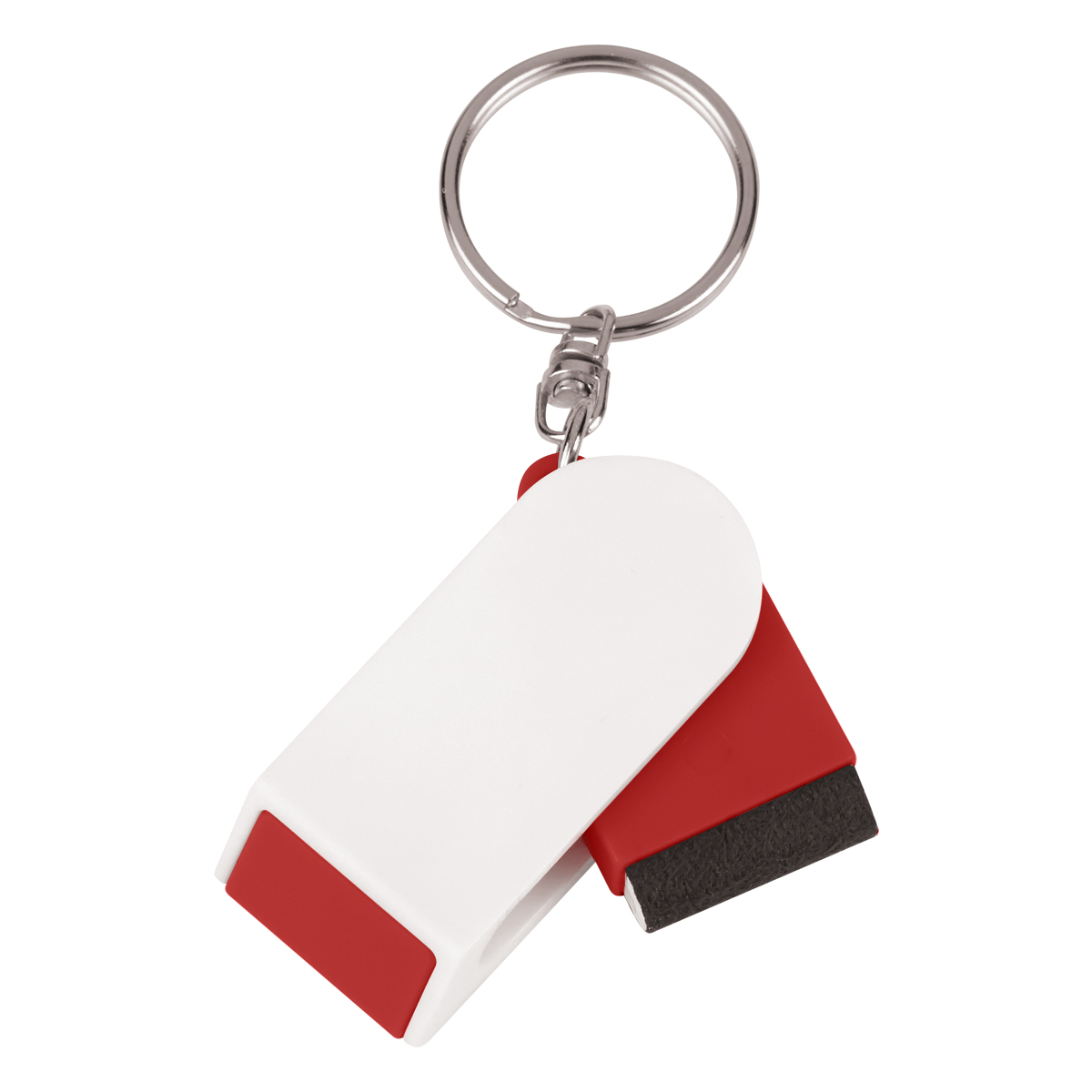 Phone Stand And Screen Cleaner Combo Key Chain 37